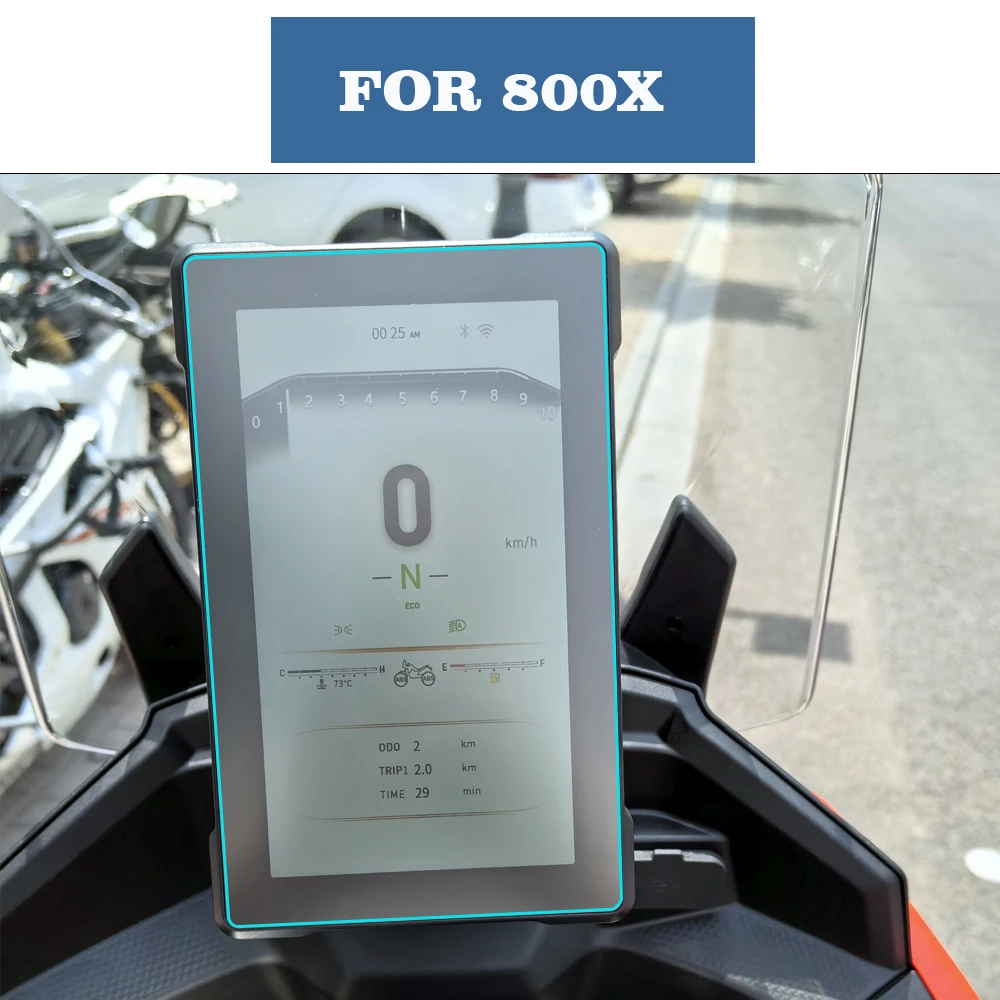 For COLOVE 800X Accessories Cluster Scratch Protection Film Screen Protector Instrument Dashboard Film