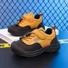 Herbst Mode Gelb Sport Schuhe Für Jungen Komfort Leichte Kinder Outdoor Turnschuhe Plattform Anti-Slip Mädchen Laufschuhe