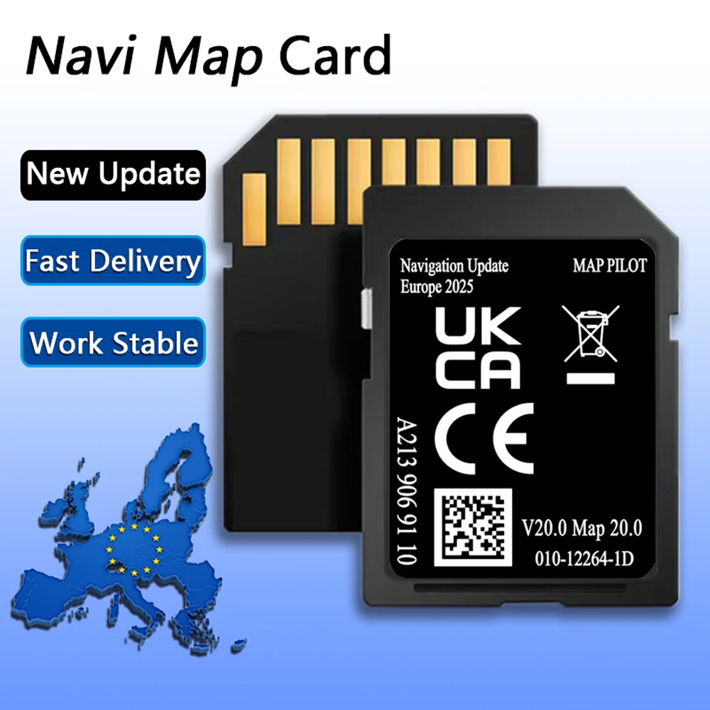 NEU für Mercedes GLC C E V X-Klasse Garmin Navigation SD-Karten Karten Polit V20 Kosten Fabrik OEM A2139069110 GPS Update Europa Karte Image