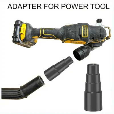 4 - piece vacuum accessory adapter kit: vacuum hose adapter to Vacán pool hose adapter, 1 - 1/4" or 1 - 1/2"