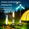 Luce da campeggio multifunzionale 2 in 1, luce da campeggio ricaricabile tramite USB, torcia da campeggio di emergenza esterna