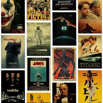 Canvas Painting Classic Movie Posters The Office Friends TV Godfather Vintage Home Room Decor Aesthetic Art Wall Painting