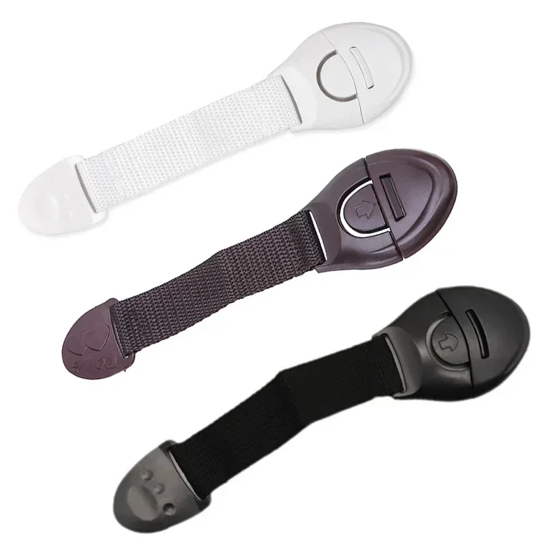 Kinder Sicherheit Schrank Schloss Baby Sicherheit Schutz Schublade Tür Schrank Schlösser Kunststoff Schutz Kinder Sicherheit Türschloss Riemen Image