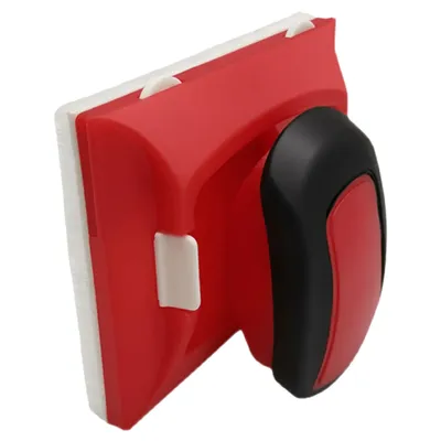 Red Paint Edger Cutting In Home Interior Plastic Wall With Pad Nylon Bristles Edges Painting Corner and Edges Home Tools