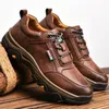 Offizielle männer Turnschuhe Leder Männer Casual Schuhe Mokassins Atmungsaktive Retro Männer Sport Wandern Schuh Im Freien Wandern Turnschuhe