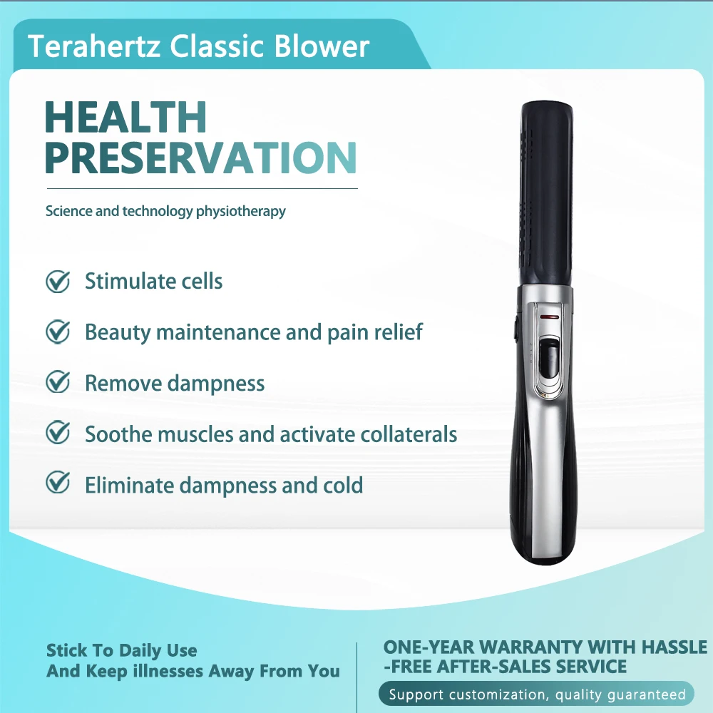 Terahertz Classic 8.0 plus Blue Lightwave Wand Magnetisches Gesundheitsgerät Neuestes Original-Heiztherapie-Physiotherapie-Instrument Image