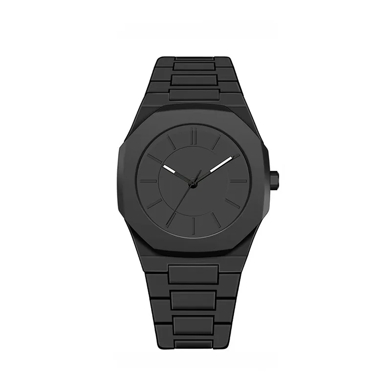 Orologio da uomo UTHAI Semplice classico cinturino in plastica leggera Orologio al quarzo opaco Orologio da studente maschile di moda Orologio da uomo