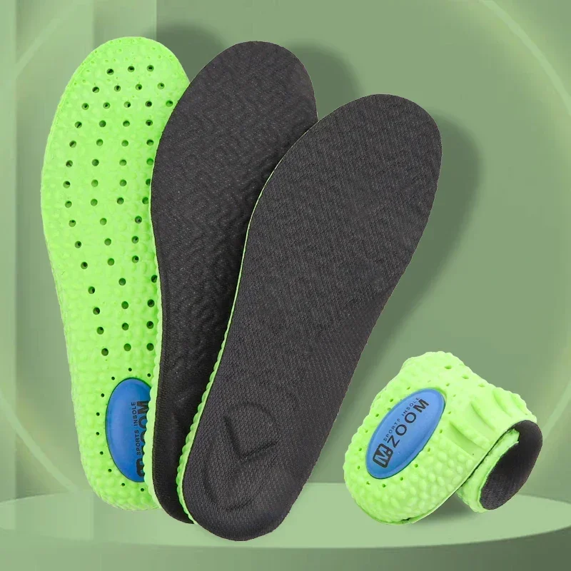 1 Paar orthopädische 4D-Laufeinlagen für Schuhe, Fußgewölbe-Einlegesohle, hochwertige Sport-Schuhpolster für Plantarfasziitis, Fußpflege-Einsätze Image