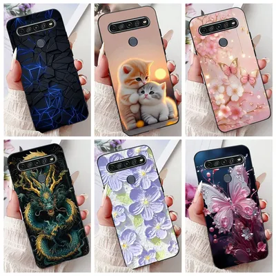 New Fashion Back Cover For LG K41S K51S 2020 Case For LG K40s 2019 LG K42 4G Phone Shell Cool Animals Luxury Girly Soft Silicone