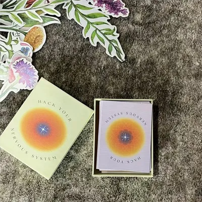 Unlock Your Nervous System Deck, Body Therapy, Vagus Nerve Exercise Cards, Multiple Vagus Nerve Theories, Art Cards