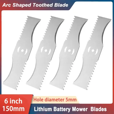 150mm Ersatz Sägeblätter Metall Gras String Trimmer Kopf Rasenmäher Armaturen Teile Hausgarten Power Tool Ersatz Klinge