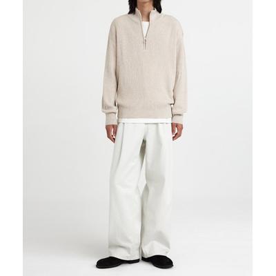youth Oversized Half-zip Knit