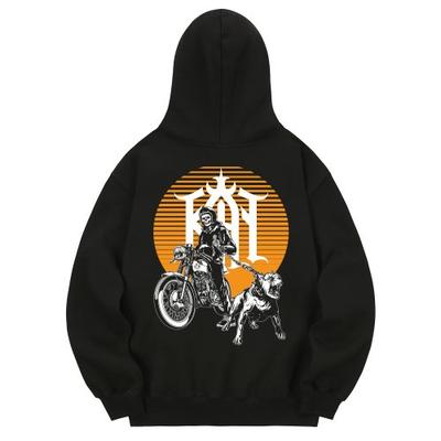 kan6312 KHB0156 Khan Custom Bike Fleece Hood