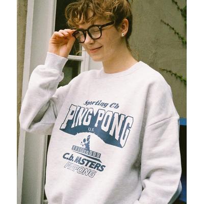 conichiwabonjour Sporting Ping Pong Sweatshirt