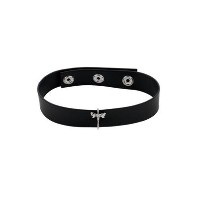 everybirthday Ribbon sword leather choker