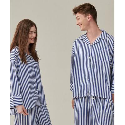 oggitt Dormitory Original Stripe Pajamas Blue