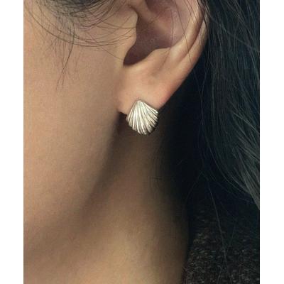 byweekend silver925 mini clam earrings