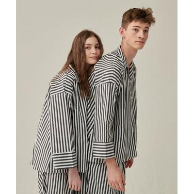 oggitt Dormitory Original Stripe Pajamas Black