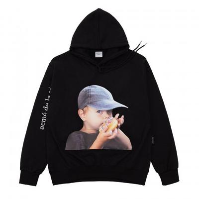 acmedelavie ADLV BABY FACE HOODIE_BLACK CAP BOY