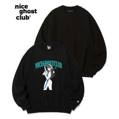 niceghostclub Future Girl Sweatshirt_Black