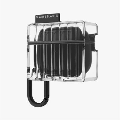 slashbslash AirPod C1 Black Case Black Tag