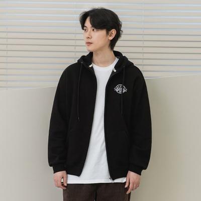 alvinclo Golf club overfit hooded zip-up AZH580