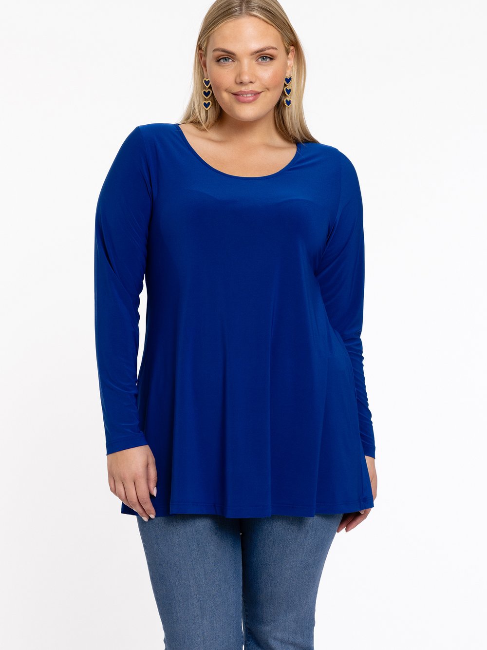 YOEK Langarmshirt Damen blau, 58-60 Image