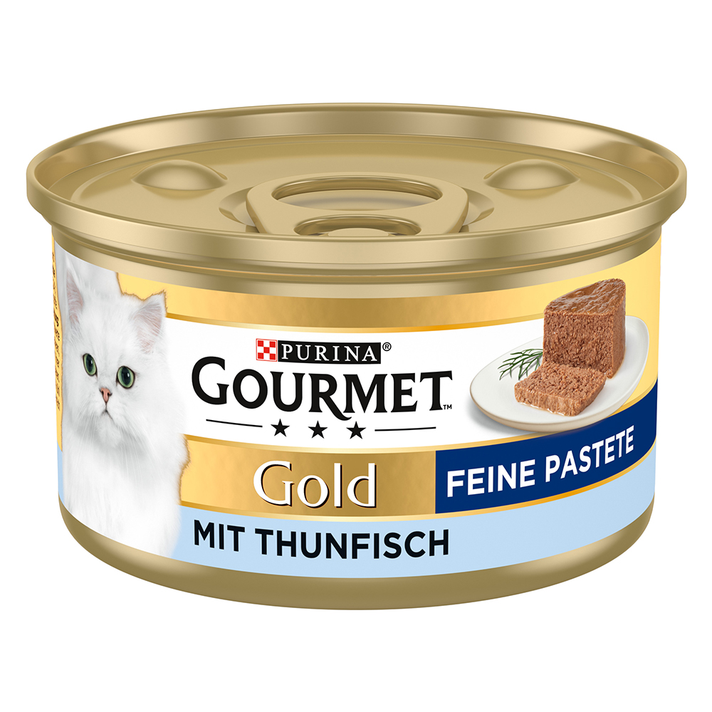 24x85g Les Mousselines thon Gourmet - Nourriture pour Chat