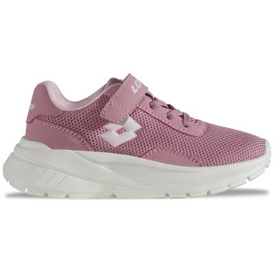 Sneaker LOTTO, Kinder, Gr. 29, dunkelrose, rose, Synthetik, Kunstfaser, mehrfarbig, sportlich, Schuhe, - in kinderfußgerechter Passform Image