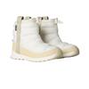 Winterstiefel THE NORTH FACE "Y THERMOBALL PULL-ON WP", Damen, Gr. 39, weiß dune, gravel, Textil, sportlich, Schuhe, wasserdicht
