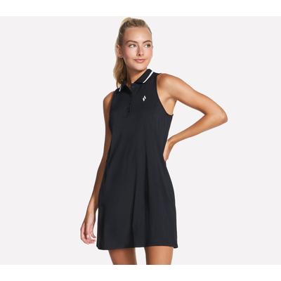 Skechers Women's Tee Time Dress | Size Large | Black | Nylon/Black Spandex