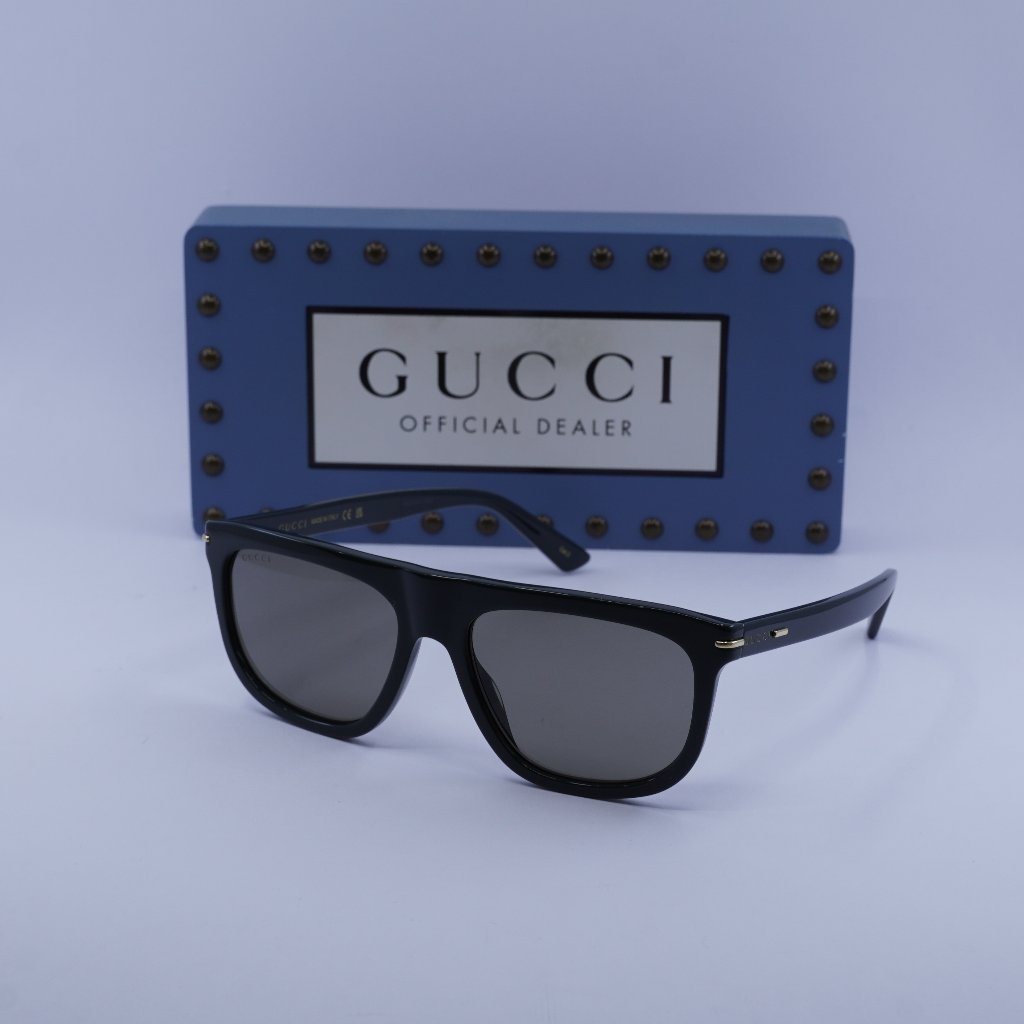 Gucci Accessories | Gucci Gg1726s 004 Square Sunglasses - Shiny Green/Brown | Color: Brown/Green | Size: 56 - 17 - 145