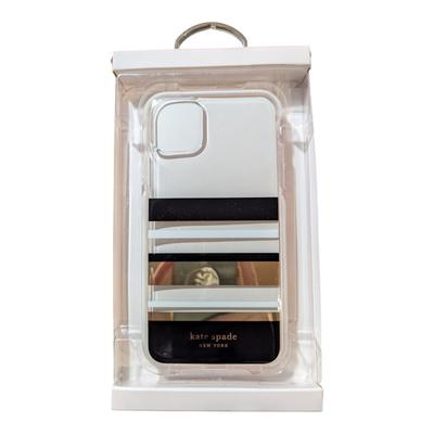 Kate Spade Cell Phones & Accessories | I7. Kate Spade Case For Apple Iphone 11 Pro Max (6.5 2019) Black White Gold Foil | Color: Black/Gold/White | Size: Os