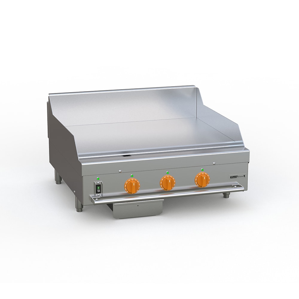 Wood Stone WS-GPL-3636-CT 36" Gas Plancha w/ Thermostatic Controls - 3/4" Steel Plate, Liquid Propane, Stainless Steel, Gas Type: LP, 120 V