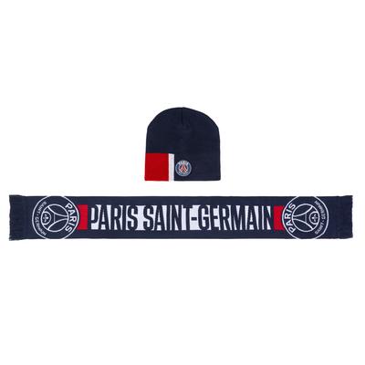 PSG Mütze & Schal Set – Blau Image