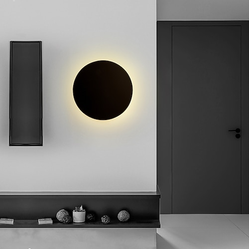 Lightinthebox Mini-Stil, einfach/modern/zeitgenössisch, 20 cm/30 cm Wandleuchte, LED-Wandlampenamp; Wandlampen aus Metall für Wohnzimmer/Schlafzimmer/Esszimmer Image