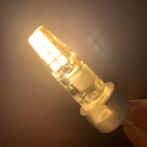 6 stücke kein flimmern smd2835 led g4 birne ac/dc12v led-licht ersetzen traditionelle von halogenlampe silica gel lampe für anhänger beleuchtung Image