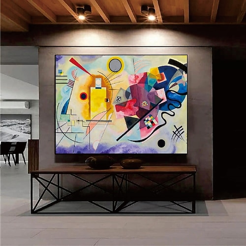 handgemaltes berühmtes Ölgemälde „Composition VII" von Wassily Kandinsky, 1913, von Wassily Kandinsky, Leinwandgemälde, handgefertigtes Ölgemälde, Wandkunst, Gemälde für Wohnzimmer, Schlafzimmer, Image