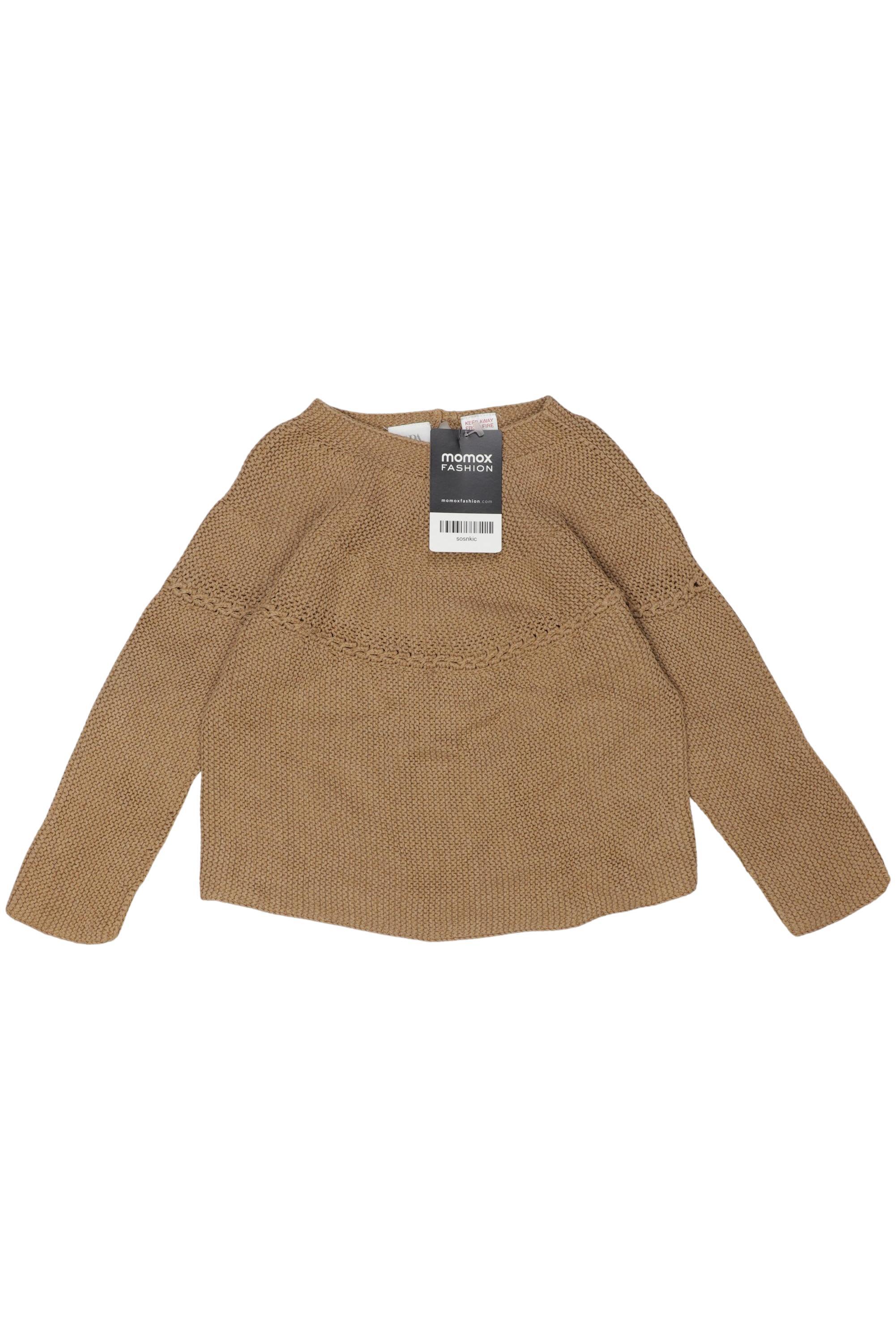 Zara Mädchen Pullover, Gr. 104, beige, kein Etikett