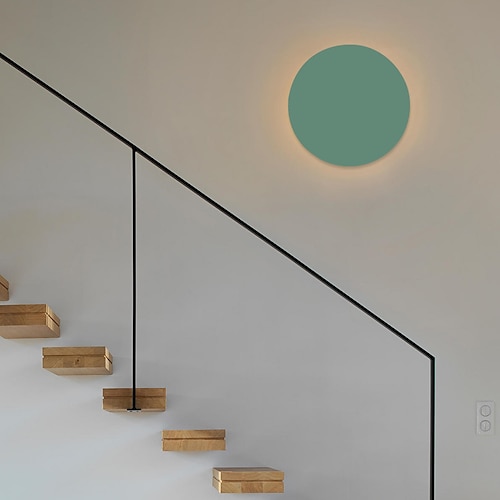 Lightinthebox Mini-Stil, einfach/modern/zeitgenössisch, 20 cm/30 cm Wandleuchte, LED-Wandlampenamp; Wandlampen aus Metall für Wohnzimmer/Schlafzimmer/Esszimmer Image