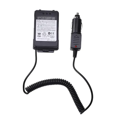 SBR-24LI Car Charger Battery Eliminator DC12V Adaptor for YAESU FT-70D FT70D FT-70DR FT70DR FT-70DS FT70DS Two Way Radio Walkie