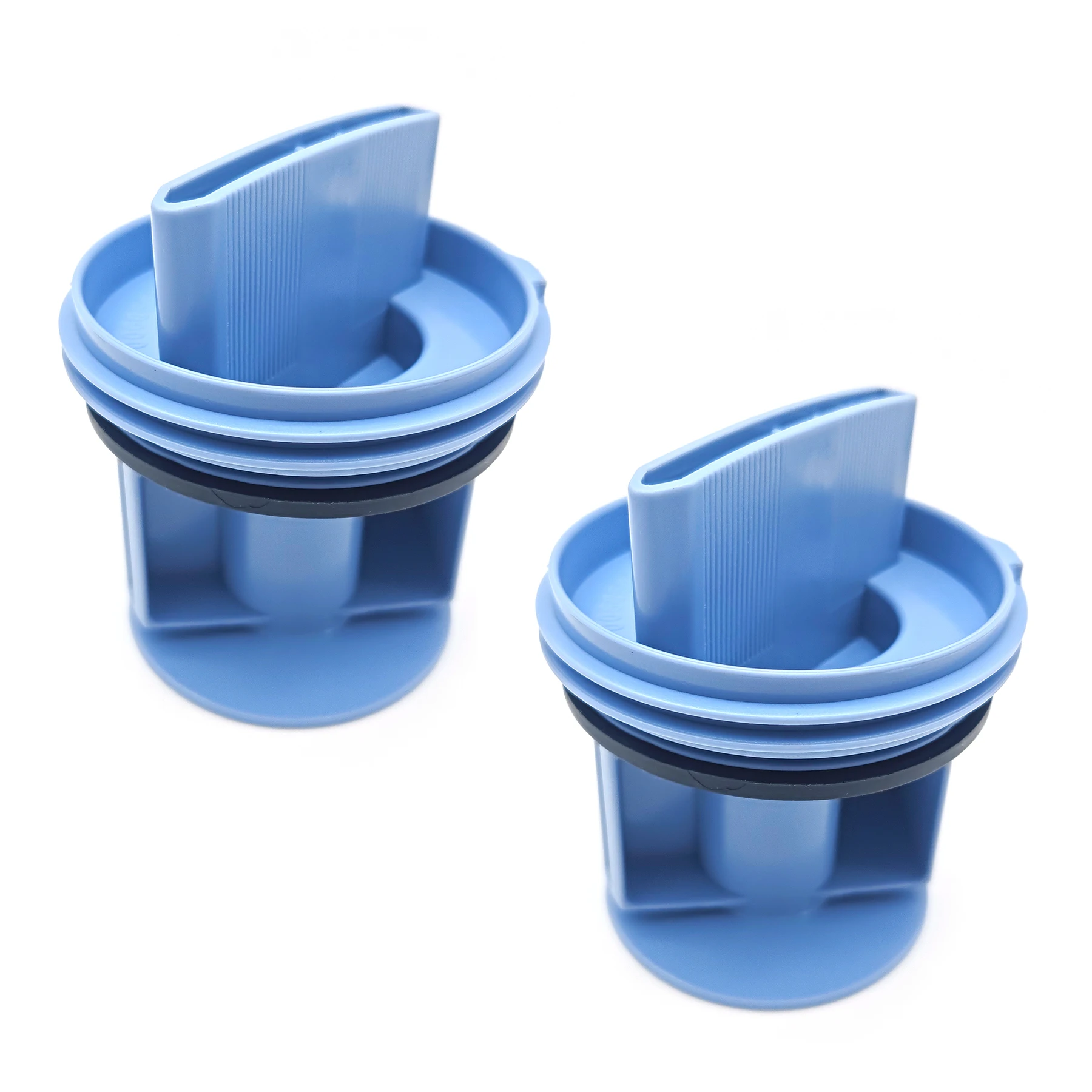 2Pcs Washing Machine Drain Filter 647920 00647920 605010 00605010 for Bosch Siemens Washing Machine Drain Pump Fluff Filter