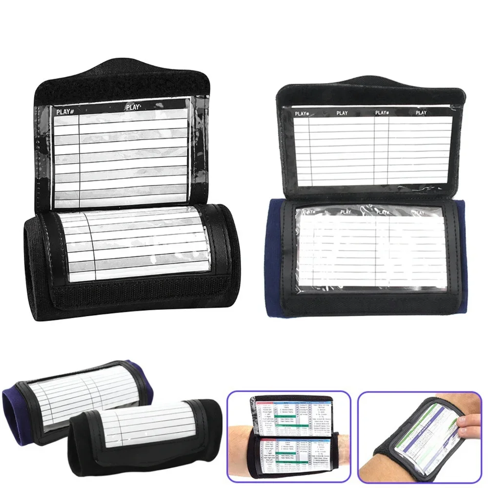 Football Play Wristbands Football Wristbands Quarterback Playbook Wristband QB Wristband Tactical Wrist Brace for Football