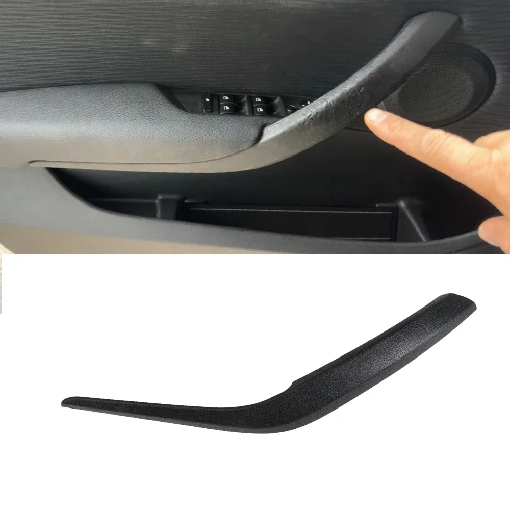 Sinistra Con Destra Maniglia Interna Della Porta Pull Panel Trim Nero Per BMW X1 E84 2009-2016 Auto Porta Interna Maniglia del Pannello Sinistra Destra copertura