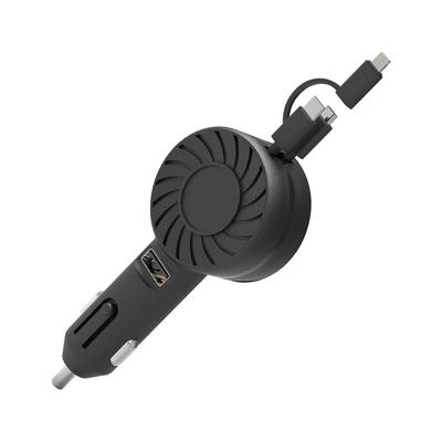 Fresh Fab Finds 3-In-1 Retractable Car Charger