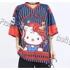 25. Sommer American Hello Kitty Fun Sports Casual Kurzarm-New-Trikot für Herren und Damen mit 3D-Druck