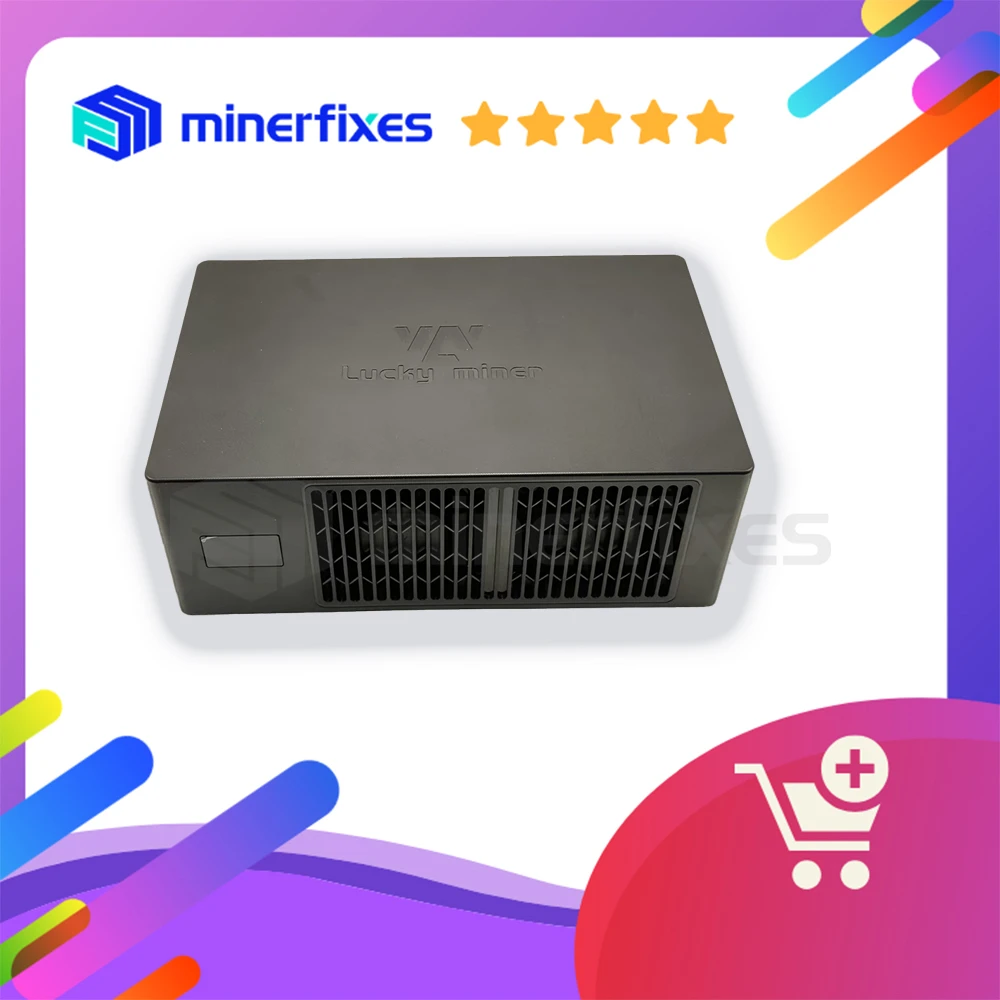 NEU Bitcoin Miner Lucky Miner lv08 Mining Machine Btc Miner Krypto Miner Solo Miner BCH BSV DGB 4.5TH/S SHA256 BM1366 Asic Miner Image