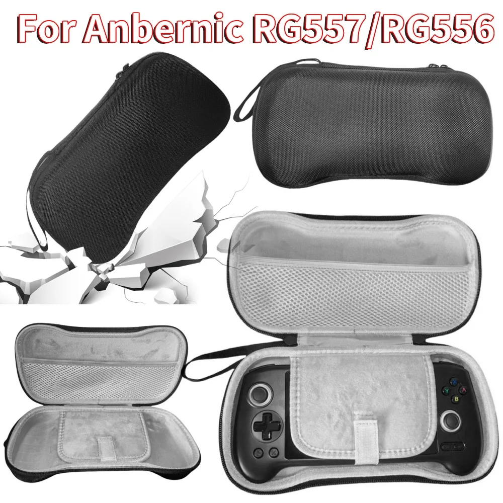Für Anbernic RG557/RG556 Handheld Tragetasche Staub Proof Spielkonsole Lagerung Fall Spielkonsole Tragetasche Spiel Zubehör Image