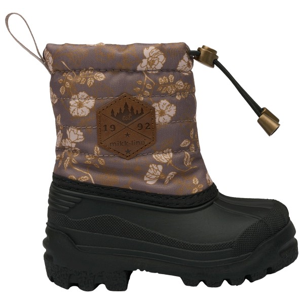 Mikk-Line - Kid's Winter Boot Rubber AOP - Winterschuhe 22 | EU 22 schwarz/braun