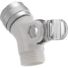 Delta Universal Showering Components Brass Pin Mount Swivel Connector For Handshower in White | 6 D in | Wayfair U4002-WH-PK